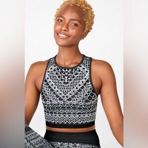 Fabletics || Veranda Seamless Crop Tank (S)